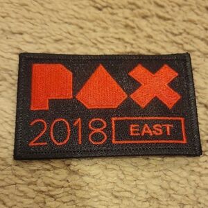 PAX East 2018 Black and Red Patch